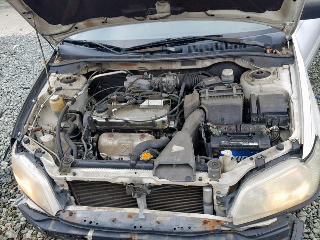 JA3AJ26E03U016937 - 2003 MITSUBISHI LANCER ES WHITE photo 7