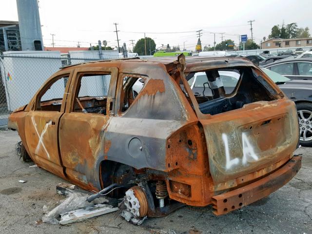 1C4NJCBB7GD776907 - 2016 JEEP COMPASS SP 烧焦的 照片 3