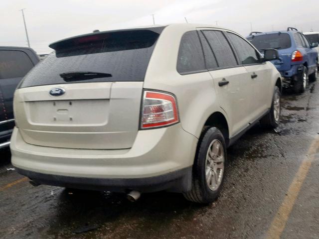 2FMDK36C27BB28906 - 2007 FORD EDGE SE WHITE photo 4