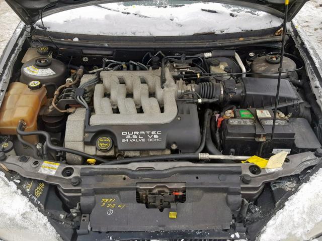 1ZWFT61L415625298 - 2001 MERCURY COUGAR V6 GRAY photo 7