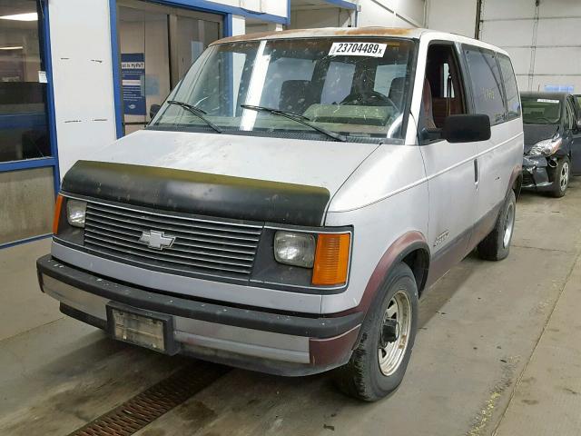 1GNDM15Z6JB161565 - 1988 CHEVROLET ASTRO GRAY photo 2