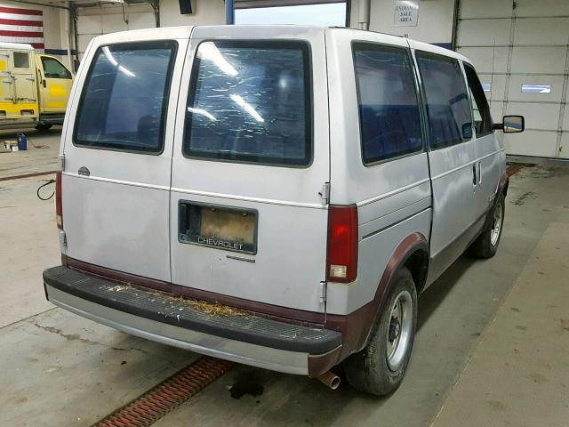 1GNDM15Z6JB161565 - 1988 CHEVROLET ASTRO GRAY photo 4