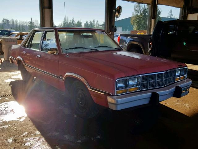 1FABP21B0BK158240 - 1981 FORD FAIRMONT RED photo 1