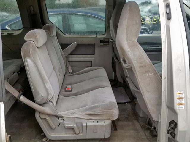 2FMDA57695BA22456 - 2005 FORD FREESTAR S GRAY photo 6