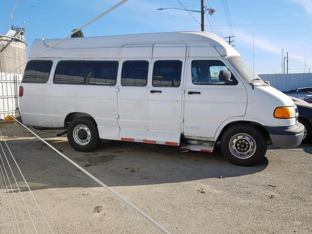 2B7KB31Y32K107859 - 2002 DODGE RAM VAN B3 WHITE photo 4