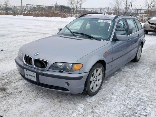 WBAEN33434PC12847 - 2004 BMW 325 IT GRAY photo 2