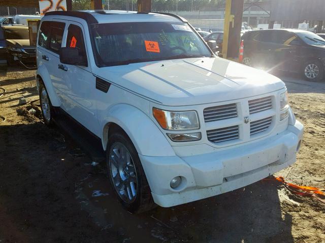 1D4PT5GK9AW111030 - 2010 DODGE NITRO SXT WHITE photo 1