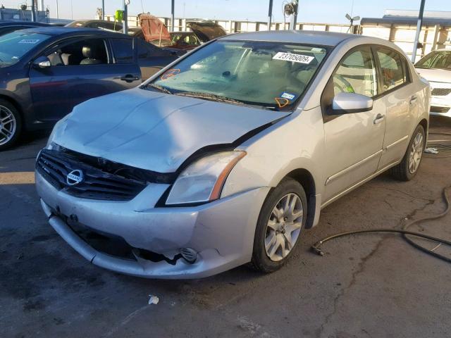 3N1AB6AP4CL680492 - 2012 NISSAN SENTRA 2.0 SILVER photo 2