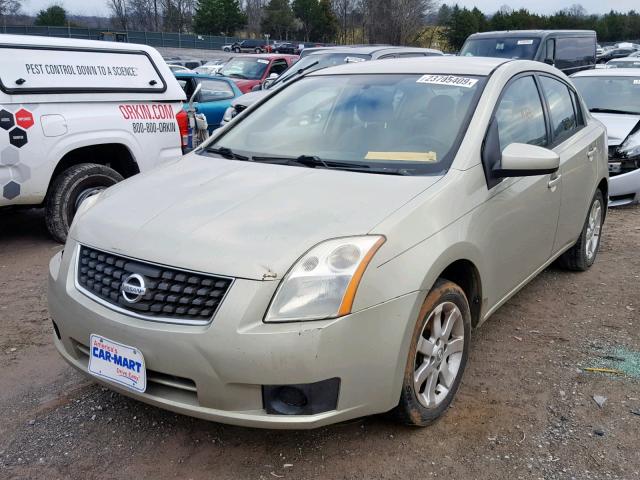 3N1AB61E07L603767 - 2007 NISSAN SENTRA 2.0 TAN photo 2