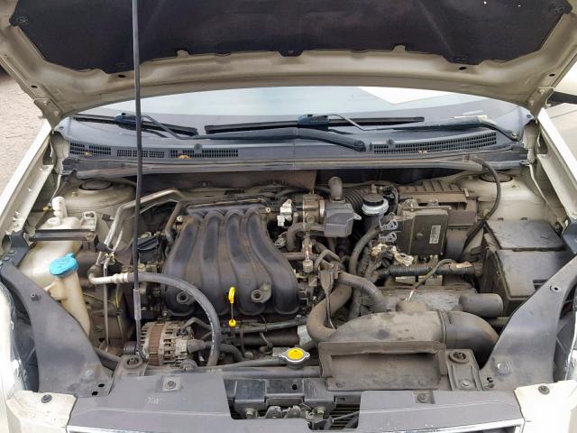 3N1AB61E07L603767 - 2007 NISSAN SENTRA 2.0 TAN photo 7