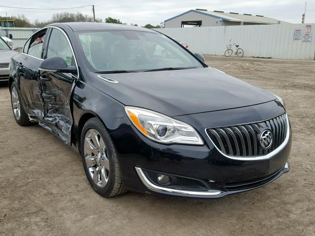 2G4GK5EX2E9281397 - 2014 BUICK REGAL BLACK photo 1