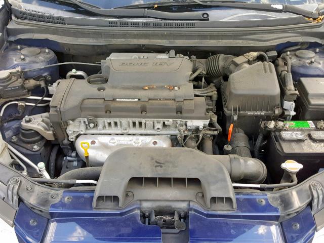 KMHDU4AD3AU990386 - 2010 HYUNDAI ELANTRA BL BLUE photo 7