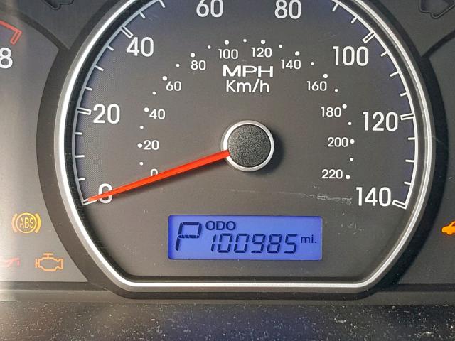 KMHDU4AD3AU990386 - 2010 HYUNDAI ELANTRA BL BLUE photo 8