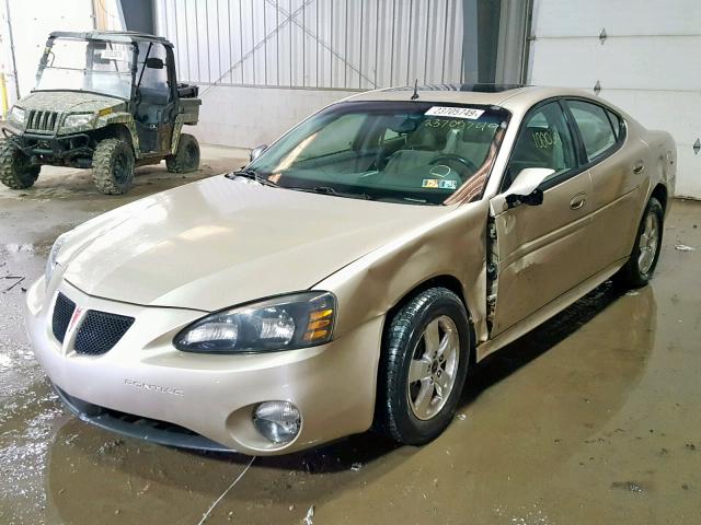 2G2WS522751318990 - 2005 PONTIAC GRAND PRIX GOLD photo 2