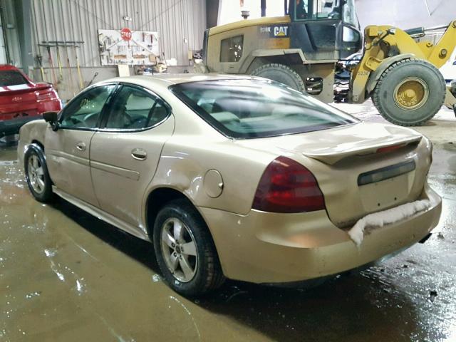 2G2WS522751318990 - 2005 PONTIAC GRAND PRIX GOLD photo 3