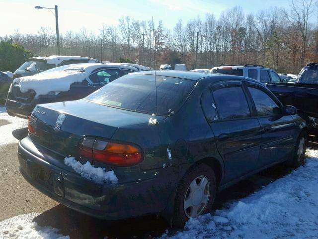 1G1NE52J9Y6344552 - 2000 CHEVROLET MALIBU LS მწვანე ფოტო 4