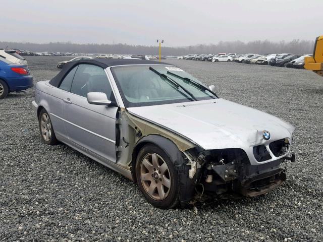 WBABS33451JY55742 - 2001 BMW 325 CI SILVER photo 1