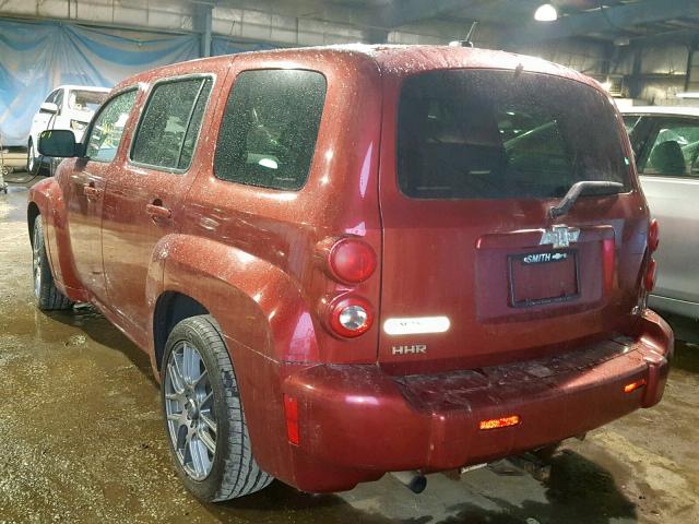 3GNDA23D48S548054 - 2008 CHEVROLET HHR LT RED photo 3