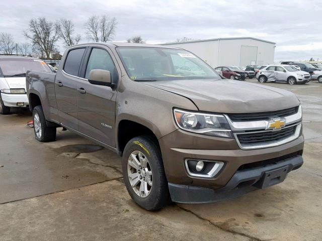 1GCGSBE31F1140472 - 2015 CHEVROLET COLORADO L BROWN photo 1