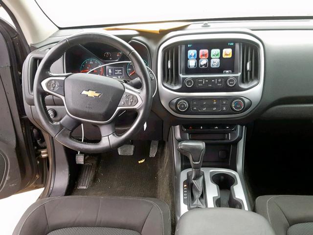 1GCGSBE31F1140472 - 2015 CHEVROLET COLORADO L BROWN photo 9