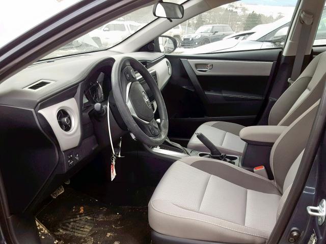 2T1BURHE6HC942248 - 2017 TOYOTA COROLLA L 蓝色 照片 5