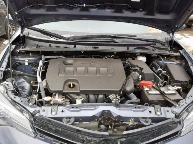 2T1BURHE6HC942248 - 2017 TOYOTA COROLLA L 蓝色 照片 7