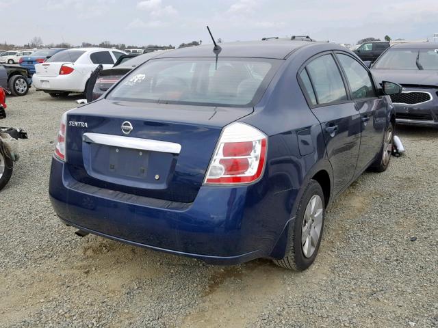 3N1AB6AP6AL623613 - 2010 NISSAN SENTRA 2.0 BLUE photo 4