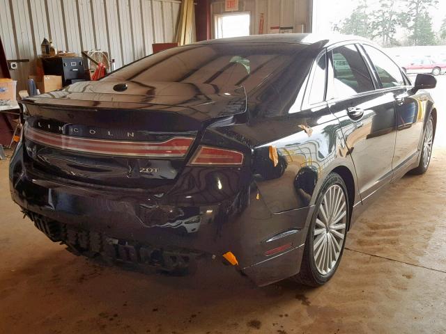 3LN6L5E96HR603855 - 2017 LINCOLN MKZ RESERV BLACK photo 4