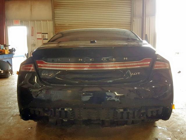 3LN6L5E96HR603855 - 2017 LINCOLN MKZ RESERV BLACK photo 9