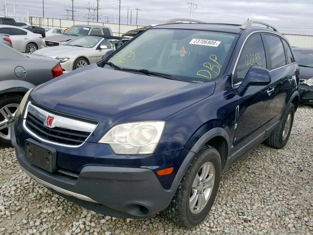 3GSCL33PX8S718307 - 2008 SATURN VUE XE BLUE photo 2