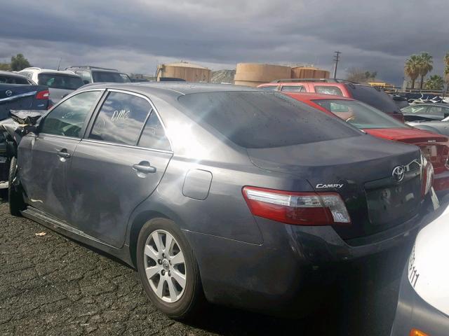 4T1BB46K69U108563 - 2009 TOYOTA CAMRY HYBR GRAY photo 3