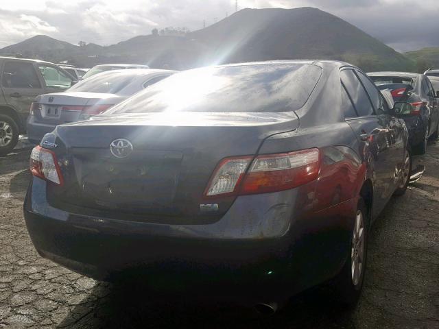 4T1BB46K69U108563 - 2009 TOYOTA CAMRY HYBR GRAY photo 4