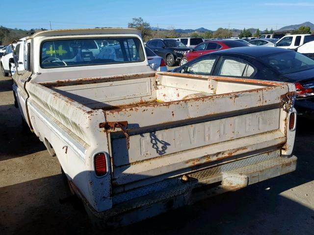 2C154L112296 - 1962 CHEVROLET C10 BEIGE photo 3