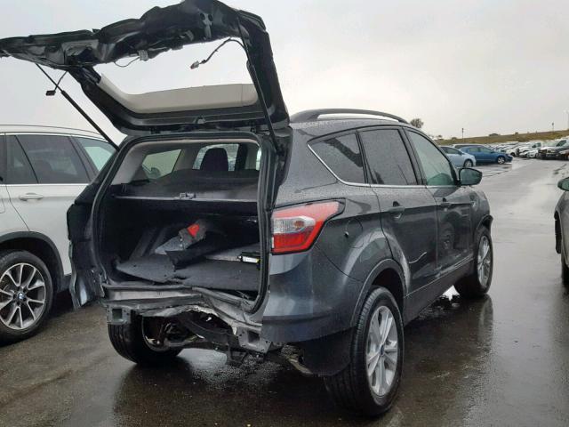 1FMCU0GD0JUC12848 - 2018 FORD ESCAPE SE GRAY photo 4