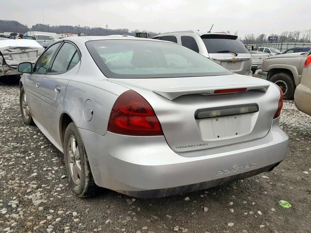 2G2WP522851289940 - 2005 PONTIAC GRAND PRIX SILVER photo 3