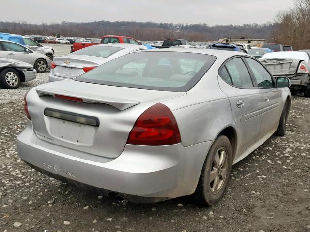 2G2WP522851289940 - 2005 PONTIAC GRAND PRIX SILVER photo 4