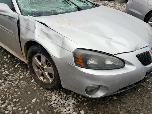2G2WP522851289940 - 2005 PONTIAC GRAND PRIX SILVER photo 9
