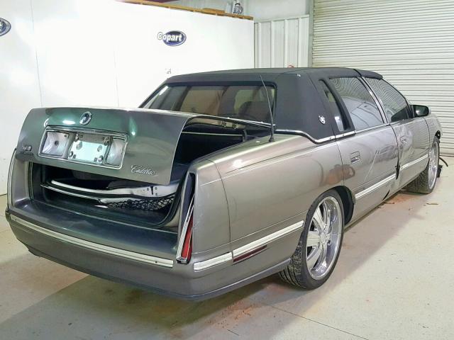 1G6KD54Y6XU748171 - 1999 CADILLAC DEVILLE GRAY photo 4