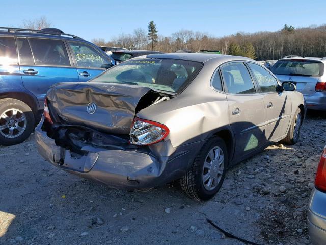 2G4WC552X71123744 - 2007 BUICK LACROSSE C GRAY photo 4