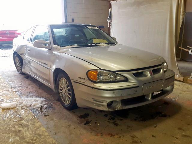 1G2NW12E51M623907 - 2001 PONTIAC GRAND AM G SILVER photo 1