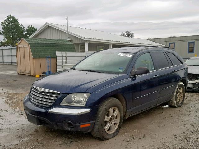 2C4GM684X5R408290 - 2005 CHRYSLER PACIFICA T BLUE photo 2