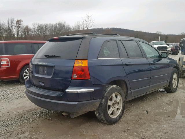 2C4GM684X5R408290 - 2005 CHRYSLER PACIFICA T BLUE photo 4