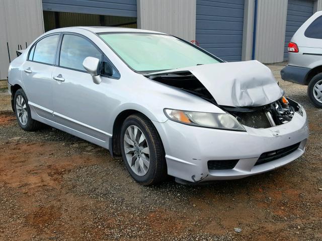 2HGFA1F95AH504691 - 2010 HONDA CIVIC EXL SILVER photo 1