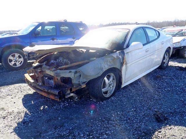 2G2WP522241134122 - 2004 PONTIAC GRAND PRIX WHITE photo 2