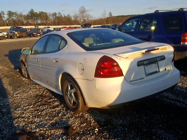 2G2WP522241134122 - 2004 PONTIAC GRAND PRIX WHITE photo 3