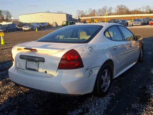 2G2WP522241134122 - 2004 PONTIAC GRAND PRIX WHITE photo 4