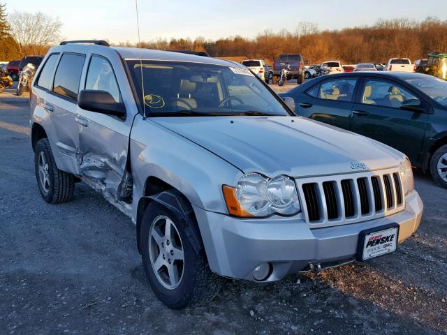 1J8GR48K98C237218 - 2008 JEEP GRAND CHER SILVER photo 1