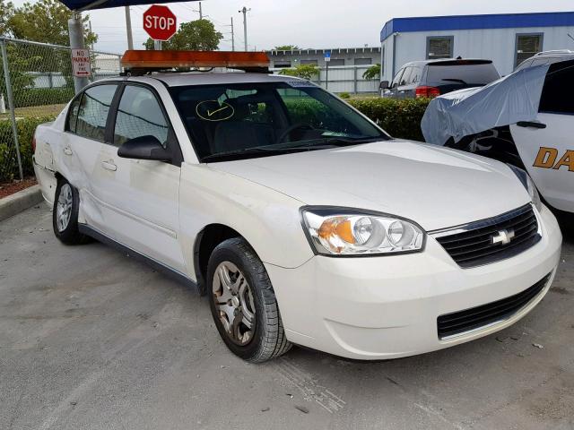 1G1ZS51FX6F252337 - 2006 CHEVROLET MALIBU LS თეთრი ფოტო 1