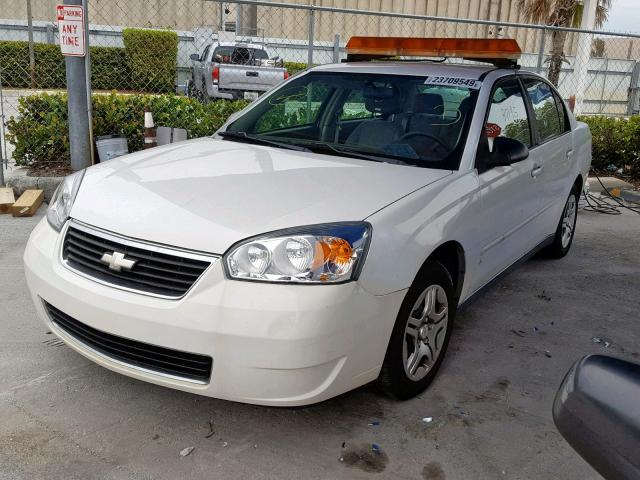 1G1ZS51FX6F252337 - 2006 CHEVROLET MALIBU LS თეთრი ფოტო 2