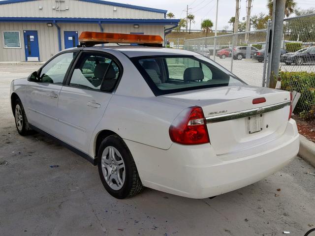 1G1ZS51FX6F252337 - 2006 CHEVROLET MALIBU LS თეთრი ფოტო 3